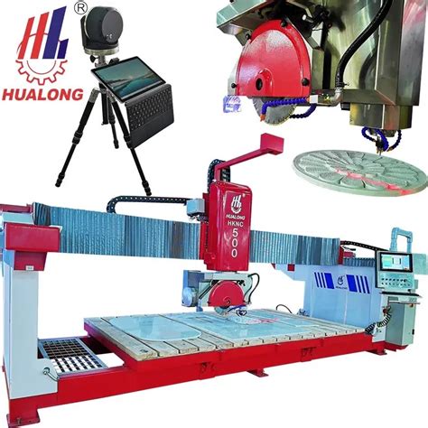 Hualong Machinery ISO Approved Automatic CNC 5 Axis Bridge 